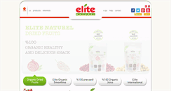 Desktop Screenshot of elitenaturel.com