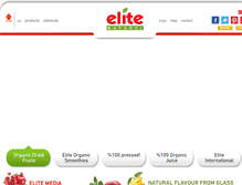 Tablet Screenshot of elitenaturel.com